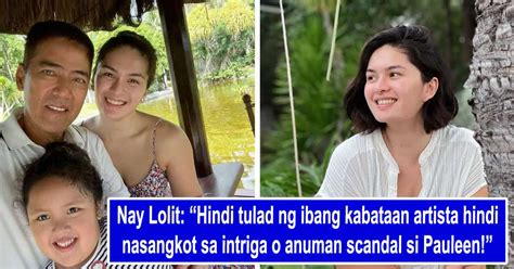 Pauleen Luna, 'di nasangkot sa intriga o scandal dahil sa maayos .